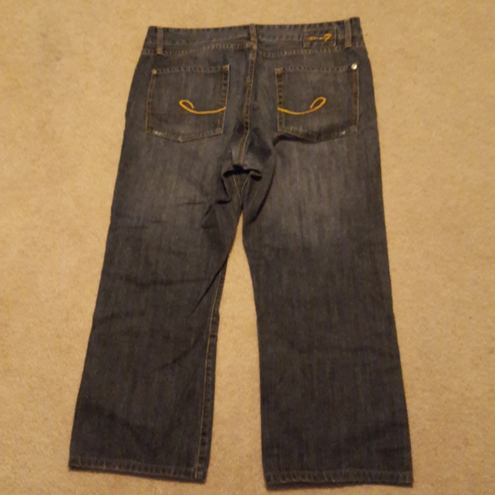 β€οΈππ Men's Seven 7 blue jeans size 36 x 26 β€οΈππ - Picture 3 of 8